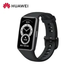Original Huawei Band 6 Smart Band Blutsauerstoff 1,47 Bildschirm Herzfrequenz-Tracker Schlafüberwachung Smart-Sport-Armband