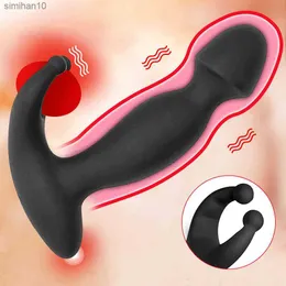 Vibratore del dildo per gli uomini Massager della prostata Plug anale Punto G Donne Masturbatore Butt Giocattoli adulti del sesso Coppie L230518