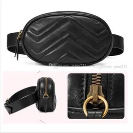 Whole Fashion Pu Leather Brand Handbags Women Bags Designer Fanny Packs Famous Waist Bags Handbag Lady Belt Chest bag black co2555