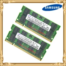 Rams Samsung Laptop Memory 4GB 2x2GB 800MHz PC26400 DDR2 RAM 4G 800 6400S 2G 200pin Sodimm