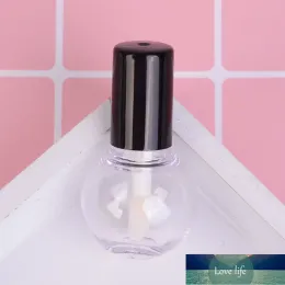 5st 4 cm x 2,5 cm enkel tom plastläpprör transparent lammform läppglansrör läppstift mini prov kosmetisk behållare