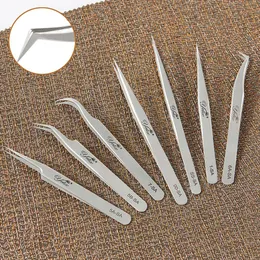 Ferramentas Yelix Eyelash Extensão Tweezers Eyelash Tweezers SA Volume Tweezers Pincet Professional Hyperfine Alta Precisão