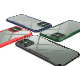Clear Acrylic Hybrid Phone Cases for iPhone 14 Pro Max Samsung Galaxy A14 M13 S22 Plus Ultra A33 A73 Google Pixel 7 stötsäker Har1788086