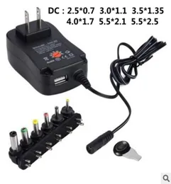 3V 45V 5V 6V 75V 9V 12V 2A 25A ACDC Adapter Adjustable Power Supply Universal Adaptor Charger for LED Light Bulb Strip3691237