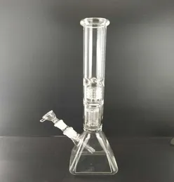 2017 novo narguilé de vidro bongo de vidro e cachimbos de vidro 43 cm de altura diâmetro do tubo de vidro 5 cm 12 cm 18 mm junta transparente8965760