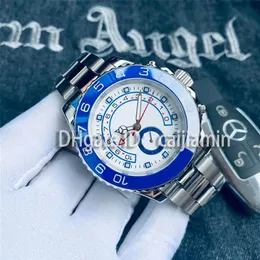 2021 Montre de Luxe męskie zegarki 116681 44 mm Dwnie tonowe złoto ze stali nierdzewnej Automatyczne mechaniczne zegarek mechaniczny Big Dial Chronog280h