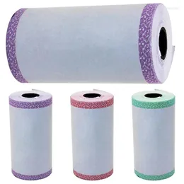 Rolls Color Thermal Paper Mini Printer 57 30 Edge Sticky Self-Hehesive For Paperang P1 PERIPAGE A6/A8