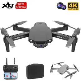Intelligent Uav XKJ E99 RC Mini Drone 4K 1080P 720P Dual Camera WIFI FPV Aerial Pography Helicopter Foldable Quadcopter Dron Toys 230602