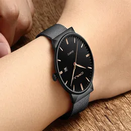 CRRJU Fashion Casual Quartz Watch Men Classic business Luxury Wrist Stainless Steel Relogio Masculino Watch Mens Watches317z