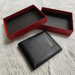 Top designer wallet card holder luxury men purse designer women wallets high-end luxury designer purses crossbody bag comes with b195n
