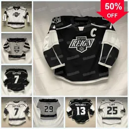 Mag mitness Ontario Reign Hockey Jersey Ahl T.J. Tynan Martin Frk Tyler Madden Vladimir Tkachev Sean Durzi Gabriel Vilardi Samuel Fagemo