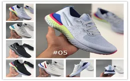 Top Epic React 2021 Running Shoes Triple White Belgium Cookies And Cream Mens Women Pink Light Grey Sports Tennis Trainers Sneaker7874125