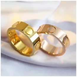 Pierścień śruby pierścionka Pierścień miłosna dla kobiet pierścionki dla mężczyzny damski projektant biżuterii biżuterii dla kobiety bague de promesse bijoux luks