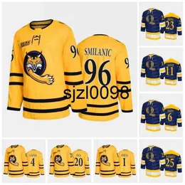 Sj98 Quinnipiac Bobcats College Hockey Jersey Ty Smilanic Connor Clifton Bryan Leitch Yaniv Perets Devon Toews Zach Metsa Matthew Peca Brogan