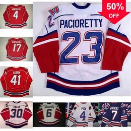 Mag Thr Hamilton 4 Dan Jancevski 6 Chad Anderson 41 Mathieu Aubin 30 Jaroslav Halak 23 Max Pacioretty 17 Kyle Chipchura Hockey Jersey