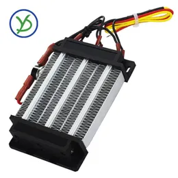 Parts 220v Ac Dc Insulated Thermostatic Ptc Heater Ceramic Air Heater 600w Insulated Heating Element 124*76mm