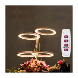 Grow Lights Plants Angel Ring USB Powered Simulated Sunlight Lamp For Bonsai Succulents THJ99