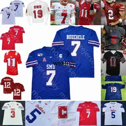 WSK Smu Mustangs Football Jersey College Tyler Lavine Gage Haskin Moochie Dixon Ulysses Bentley IV Шейн Бучеле Ксавье Джонс Роберсон -младший Проче Робертс