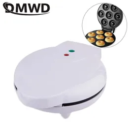 Apparater DMWD Electric Donut Maker Hushållen Donut Hine Bread Cake Bakeware Baking Pan DoubleSide Heat Oven Breakfast Maker