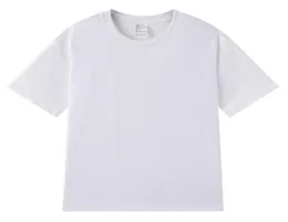 Men DIY pure cotton solid color loose bottomed shirt white men039s Tshirt fashion half sleeve high quality short sleeve Tshir9100033