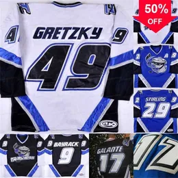 Mag A3740 Danbury Trashers 2004-05 Jersey Brent Gretzky Mike Bayrack Brad Wingfield Jon Mirasty Scott Stirling Bren Dan McCartin Regan Galante Kelly