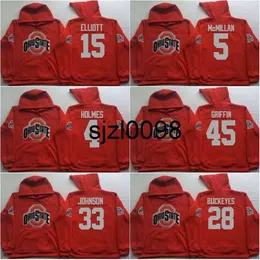 SJ98 Men Ohio State Buckeyes Coollege Jersey 97 Joey Bosa 12 C.Jones 16 Barrett 1 B.Miller 15 Elliott Red Jerseys Hoodies Sweatshirts