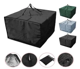 Storage Bags Heavy Duty Waterproof Patio Furniture Cover Rectangular Garden Rain Snow Outdoor For Sofa Table Chair WindProof Bag7743154