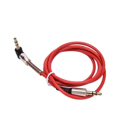 35 mm Audio Cable 1M Nylon Aux Cord For Car Phone Tablet Headset Louder Extension cable7030806