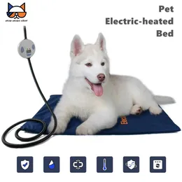 Accessories MEOWS Pet Electric Heating Pad Washable Adjustable Temperature Waterproof Warming Blanket Bed for Dog Cat Small Animal