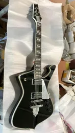 Recién llegado, guitarra eléctrica KISS Paul Stanley PAULSTANLEY con incrustaciones de abulón, golpeador de espejo en negro 202008273006107