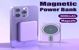 Mini 20000mAh Magnetic Power Bank Carregador portátil de alta capacidade Carregamento rápido sem fio Bateria externa para iPhone Xiaomi8059783