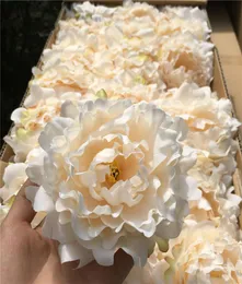 High Quality Silk Peony Flower Heads Wedding Party Decoration Artificial Simulation Silk Peony Camellia Rose Flower Wedding Decora1680810