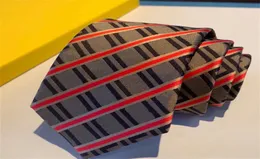 Mens Necktie Designer Ties Business Casual Women Fashion Wedding Tie Men Letters Silk Neck Ties Cravate Unisex With Box Neckwear4111452