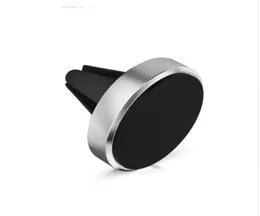 Car Magnetic Air Vent Mount Mobile Smart Phone Holder Hand Dashboard Phone Supporto in metallo per cellulare iPhone 7 6 Samsung S85410306