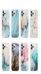 Fashion Phone Cases Marble Pattern for iPhone 14 Pro Max 13 12 Mini 11 XS MAX Soft TPU case Luxury Fundas Camera Protection Back C9893066