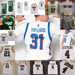 WSK Custom Colorado State Basketball Jersey NCAA College Isaiah Stevens Nico Carvacho David Roddy Adam Thistlewood Kendle Moore