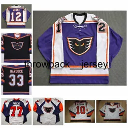 Thr Vintage Ahl Philadelphia Phantom 33 David Hallock 77 Parent 13 Prospal 37 Jeff Carter 19 Claude Giroux 29frank Bialowas Custom Hockey Jersey