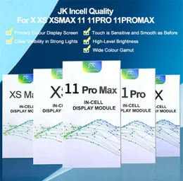 JK Incell OLED Panels Сенсорный экран Сборка дигитайзатора сборы, используемая для ремонта ЖК -дисплея телефона для iPhone X XS Max 11 Pro534623
