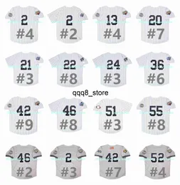 QQQ8 Vintage 1998 2009 World Series Baseball Jersey Derek Jeter Bernie Williams Mariano Rivera Roger Clemens Hideki Matsui Rodriguez Paul Oneill CC Sabathia Pettit