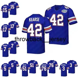 thr Vintage Florida Gators 5 Graham Mertz Football Jersey Mens Treyaun Webb Tim Tebow Trey Dean III Danny Wuerffel Ventrell Miller Dante Fowler Teradja Mitchell Jers