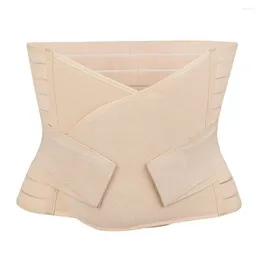 Modeladores femininos evitam corset corpete recuperação de maternidade dor nas costas cinta abdominal feminina modelador de cintura de tamanho único modelador de corpo elástico alto