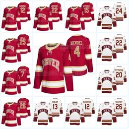 C2604 Mitness 2021 Cole Guttman Denver Pioneers NCAA Hockey College Jersey Эмилио Петтерсен Пол Стастни Лиам Финлей Ян Митчелл Бретт Стэпли Финла