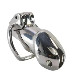 Stainless steel Male Chastity Belt Cock cage Penis Lock chastity device ring sex toys for men CB60001510619