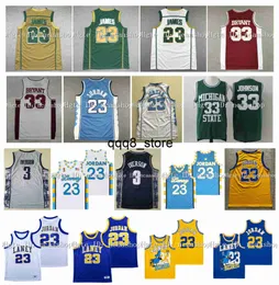 QQ88 23 James High School College Basketball Jerseys Irish St Vincent Mary 33 Bryant Merion North Carolina Allen 3 Iverson Michael Laney 33 Johnson Georgetown H