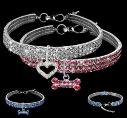 Rhinestone Pet supplies Dog Cat Collar Crystal Puppy Chihuahua Collars Necklace For Small Medium large Dogs Diamond Jewelry Access1230069