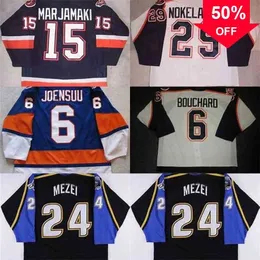 Mag Thr Bridgeport Sound Tigers 29 Petteri Nokelainen 6 Joel Bouchard Jesse Joensuu Nokelainen Branislav Mezei Masi Marjamaki Hockey-Trikot