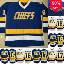 Mag Mit Charlestown Jersey Mens Hanson Brother Slap Strzel 16 17 18 Hanson Movie Hockey Jersey