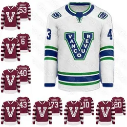 C2604 Bo Horvat Vancouver Jersey Brock Boeser Elias Pettersson Alex Chiasson Nic Petan Quinn Hughes H.Sedin Pavel Bure Millionaires