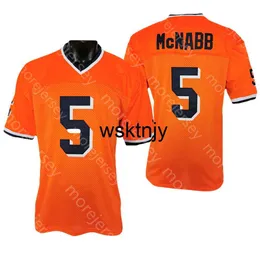 Wsk NCAA College Syracuse Orange Football Jersey Donovan McNabb Size S-3XL All Stitched Embroidery
