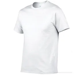 새로운 남자 모달 솔리드 티셔츠 블랭크 흰색 회색 순수한 색상 캐주얼 티 일반 순수면 O- 넥 짧은 슬리브 슬림 티셔츠 4xl